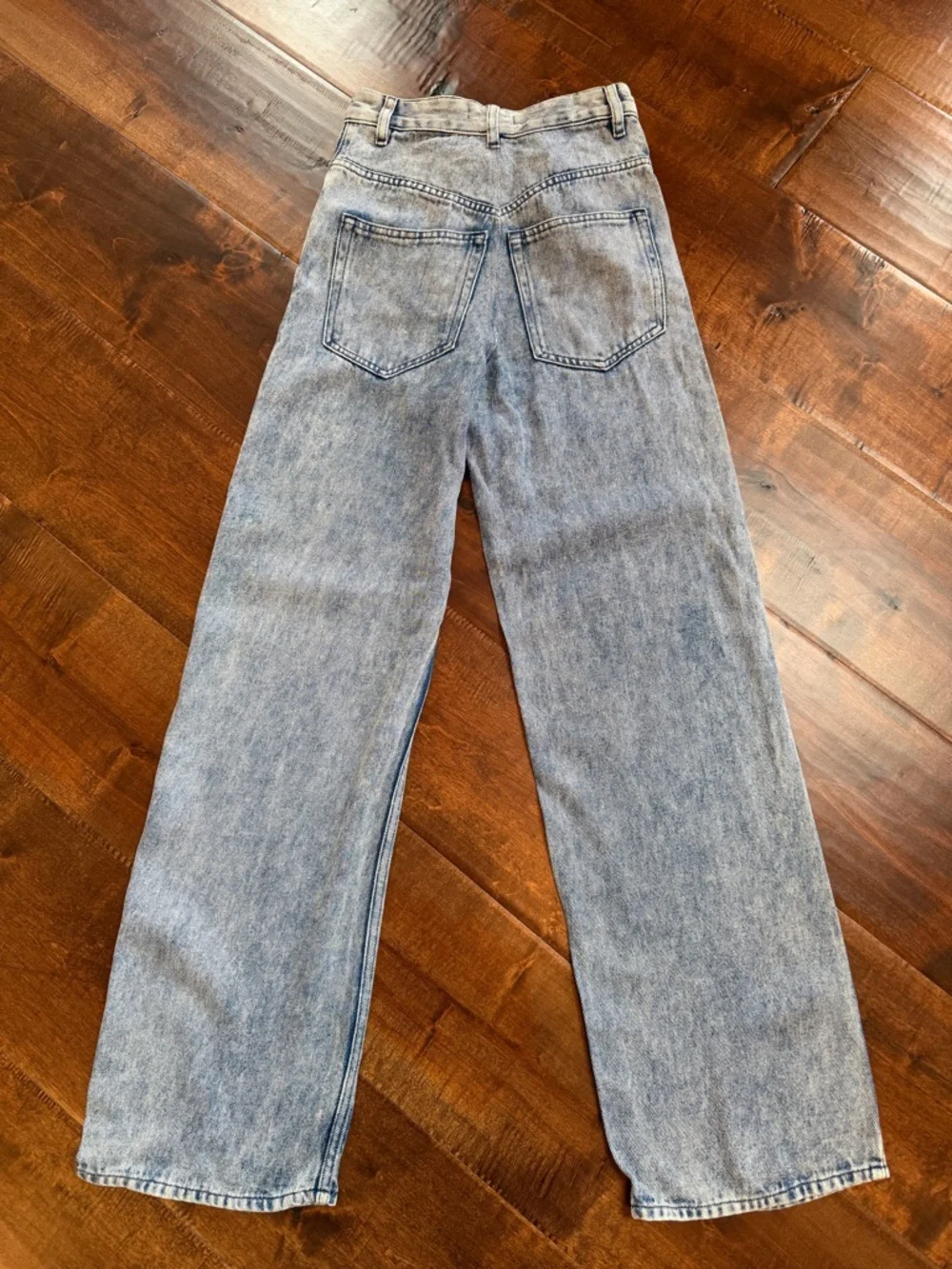 Isabel Marant Etoile High Rise Wide Leg Lyocell Jeans - Picture 7 of 8